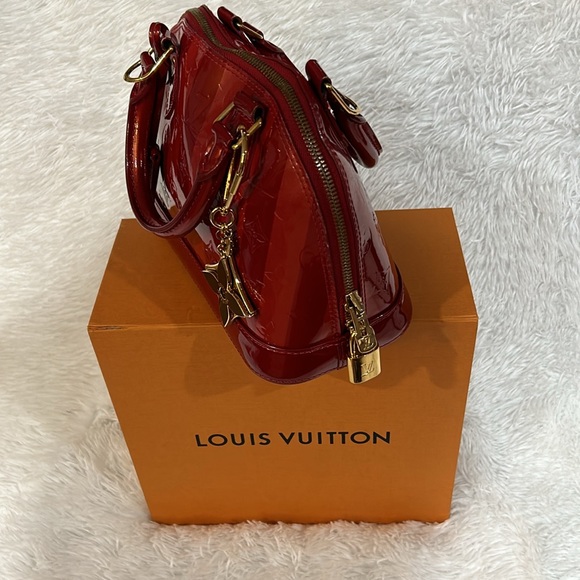 LV Red Vernis Alma BB EUC - Authentic - Picture 3 of 14